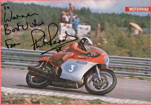 Phil Read  GB  7 x Weltmeister  Motorrad Sport Autogramm Bild  original signiert 