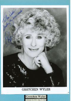 Gretchen Wyler  † 2007  Film & TV Autogramm Foto  original signiert 