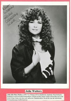 Julie Walters  Film & TV Autogramm Foto  original signiert 