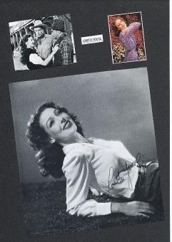 Loretta Young † 2000  Film & TV Autogramm Bild original signiert 