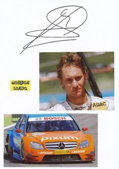 Mathias Lauda  AUT   Auto Motorsport  Autogramm Karte  original signiert 
