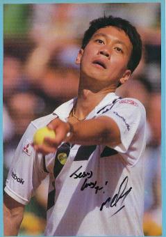 Michael Chang  USA  Tennis Autogramm Bild original signiert 