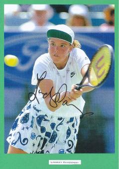 Lindsay Davenport  USA  Tennis Autogramm Bild original signiert 