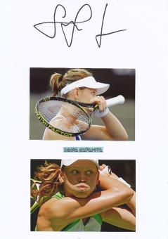 Lucia Safarova  Tschechien  Tennis Autogramm Karte original signiert 