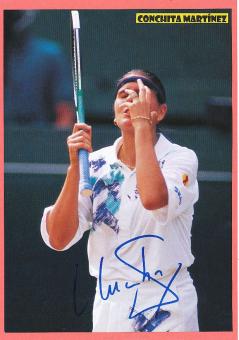 Conchita Martinez  Spanien  Tennis Autogramm Bild original signiert 