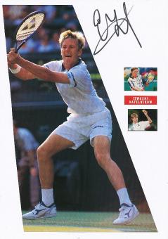 Yevgeni Kafelnikov  Rußland  Tennis Autogramm Karte original signiert 