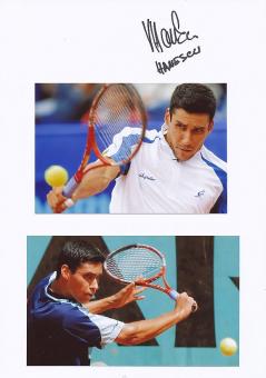 Victor Hanescu  Rumänien Tennis Autogramm Karte original signiert 