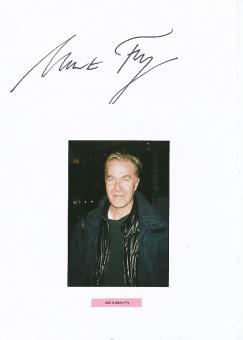 Martin Fry   ABC  Musik Autogramm Karte original signiert 