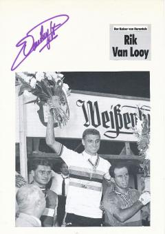 Rik van Looy  Belgien  Radsport Karte original signiert 