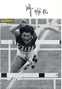 Irina Press † 2004  Rußland  Olympiasiegerin 1960 + 1964  Leichtathletik  Autogramm Karte original signiert 