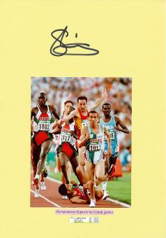 Stephen Arusei Kipkorir † 2008  Kenia  3.OS Olympia 1996  Leichtathletik  Autogramm Karte original signiert 