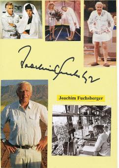 Joachim Fuchsberger † 2014   Film & TV Autogramm Karte original signiert 