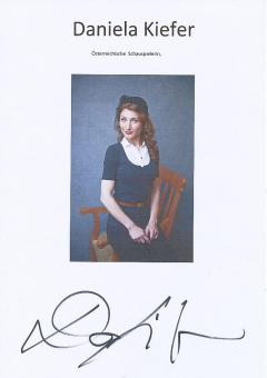 Daniela Kiefer  Film & TV Autogramm Karte original signiert 
