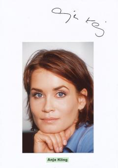 Anja Kling  Film & TV Autogramm Karte original signiert 