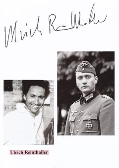 Ulrich Reinthaller  Film & TV Autogramm Karte original signiert 