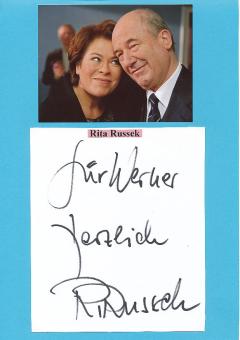 Rita Russek  Film & TV Autogramm Karte original signiert 