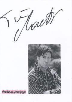 2  x  Tobias Moretti  Film & TV Autogrammkarte + Karte original signiert 