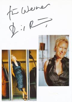 Doris Dörrie  Regisseurin  Film & TV Autogramm Karte original signiert 