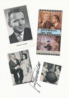Georg Thomalla † 1999  Film &  TV Autogramm Karte original signiert 