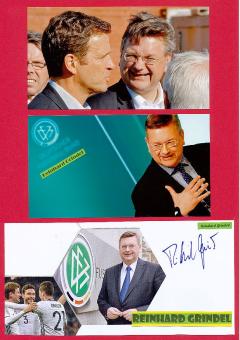 Reinhard Grindel  DFB Präsident Fußball Autogramm Bild original signiert 