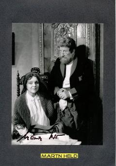 Martin Held † 1992  Film &  TV Autogramm Foto  original signiert 