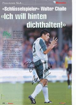 Carlos Chaile  FC St. Gallen  Autogramm Bild original signiert 