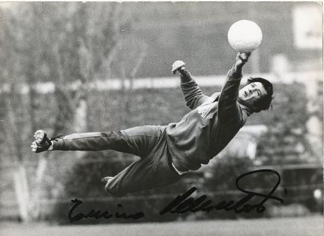 Enrico Albertosi Italien Europameister EM 1968  Fußball Autogramm  Foto original signiert 