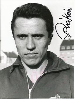 Gyula Rakosi   Ungarn WM 1966  Fußball Autogramm 17 x 22 cm  Foto original signiert 