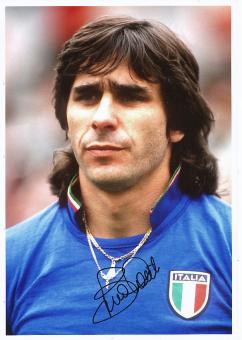 Bruno Conti  Italien Weltmeister WM 1982  Fußball Autogramm 30 x 20 cm Foto original signiert 