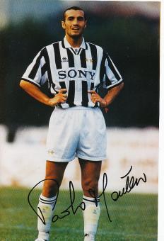Paolo Montero  Juventus Turin  Fußball  Autogramm 30 x 20 cm  Foto  original signiert 