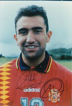 Abelardo   Spanien   Fußball Autogramm 30 x 21 cm Foto original signiert 