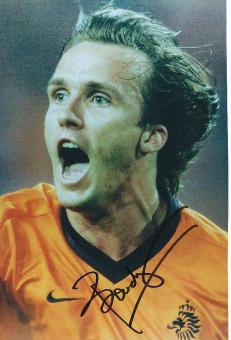 Boudewijn Zenden  Holland   Fußball Autogramm 30 x 20 cm Foto original signiert 