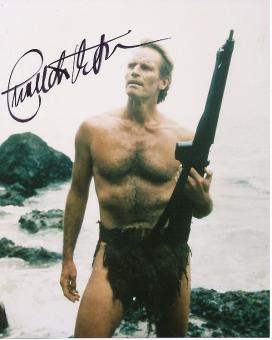Charlton Heston † 2008  Film & TV Autogramm 25 x 20 cm Foto original signiert 