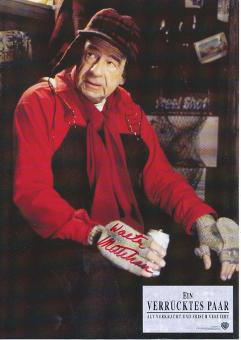 Walter Matthau † 2000   Film & TV Autogramm 30 x 21 cm Bild original signiert 