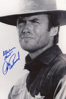 Clint Eastwood   Film & TV Autogramm 30 x 20 cm Foto original signiert 