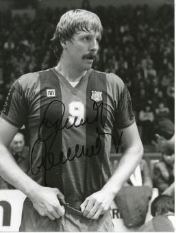 Erhard Wunderlich † 2012   FC Barcelona  Handball Autogramm 16 x 22 cm Foto original signiert 