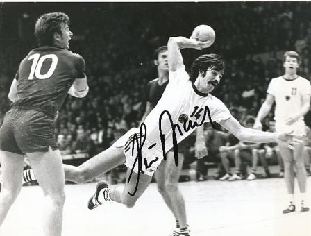 Heiner Brand  DHB Nationalteam  Handball Autogramm 17 x 22 cm Foto original signiert 