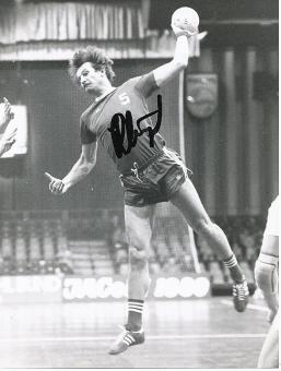 Jerzy Klempel † 2004 Polen  Handball Autogramm 17 x 22 cm Foto original signiert 