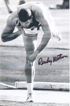 Randy Matson   USA  Leichtathletik  Autogramm Foto  original signiert 