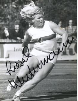 Liesel Westermann  Leichtathletik  Autogramm 17 x 21 cm Foto  original signiert 