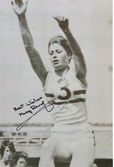 Mary Rand  GB   Leichtathletik  Autogramm 20 x 30 cm Foto  original signiert 