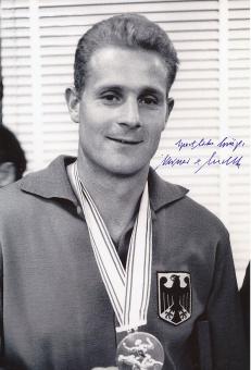Werner von Moltke † 2019  Leichtathletik  Autogramm 30 x 20 cm Foto  original signiert 
