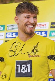 Gregor Kobel  Borussia Dortmund  Fußball 30 x 20 cm Autogramm Foto original signiert 