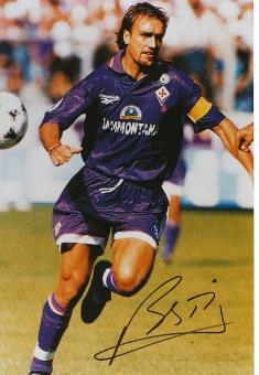 Gabriel Batistuta AC Florenz Argentinien   Fußball 30 x 20 cm Autogramm Foto original signiert 