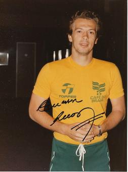 Emerson Leao Brasilien Weltmeister WM 1970  Fußball Autogramm 24 x 18 cm Foto original signiert 