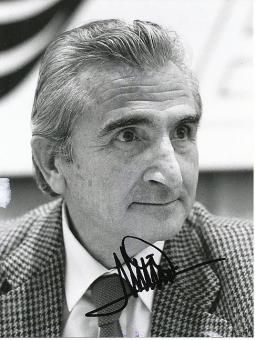 Miguel Munoz † 1990  Spanien  Fußball Autogramm 22 x 17 cm Foto original signiert 