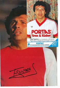 Elias Figueroa WM 1974 Chile  Fußball Autogramm Bild  original signiert 