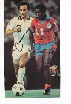 Franz Beckenbauer † 2024  FC Cosmos New York  Fußball Autogramm Bild  original signiert 