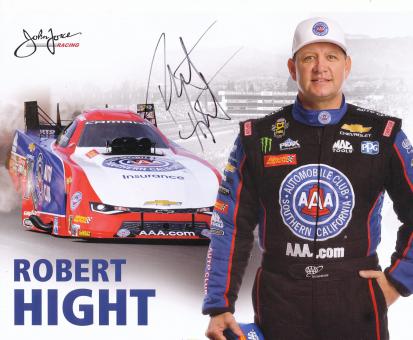 Robert Hight  Chevrolet  Auto Motorsport Autogrammkarte original signiert 