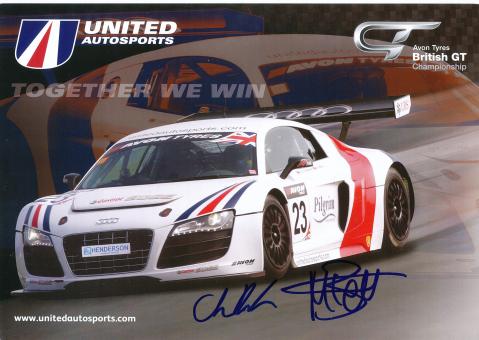 Charles Bateman & Matt Bell  Auto Motorsport 21 x 30 cm  Autogrammkarte  original signiert 